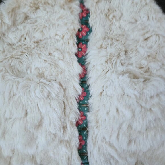 Matilda Jane Once Upon A Time Snow Queen Reversible Furry Vest - Picture 2 of 3